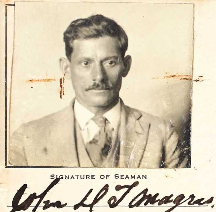 MAGRAS John D T avec signature