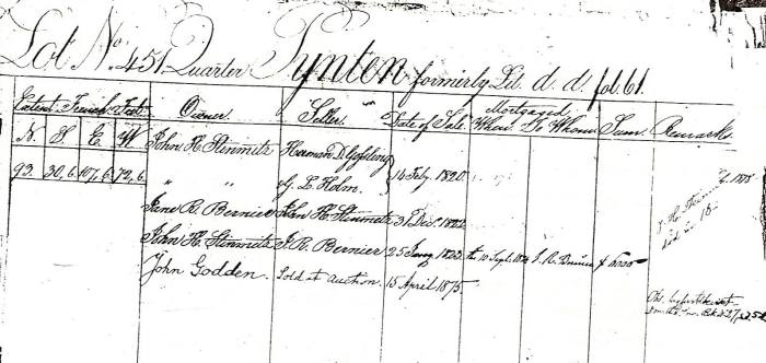 Cadastre PYNTEN lot 451