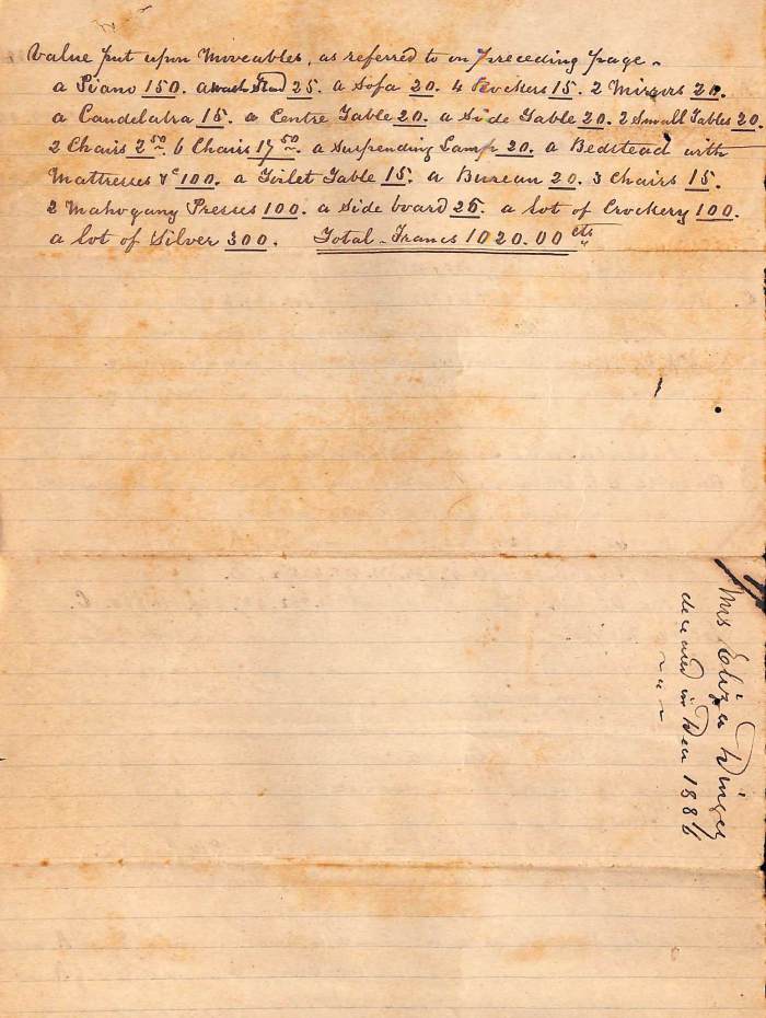 PETERSEN Eliza properties at her death page 2