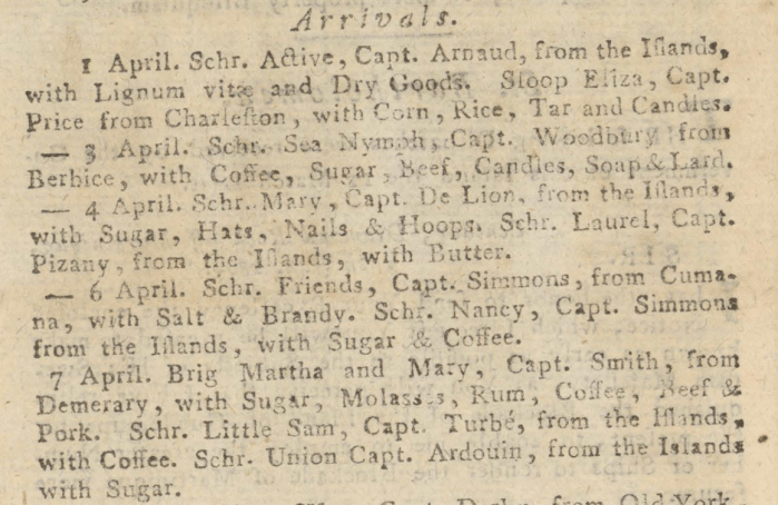 report 09 avril 1804