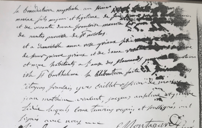 TURBE Joseph GREAUX mariage page 2