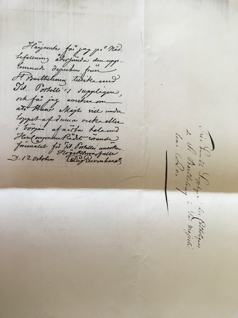 1836 petition J.Portelly Uddenberg family history collection, Tian Uddenberg 1982, Vancouver Canada cover