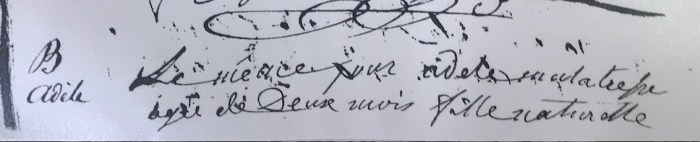 GREAUX Adele mulatresse