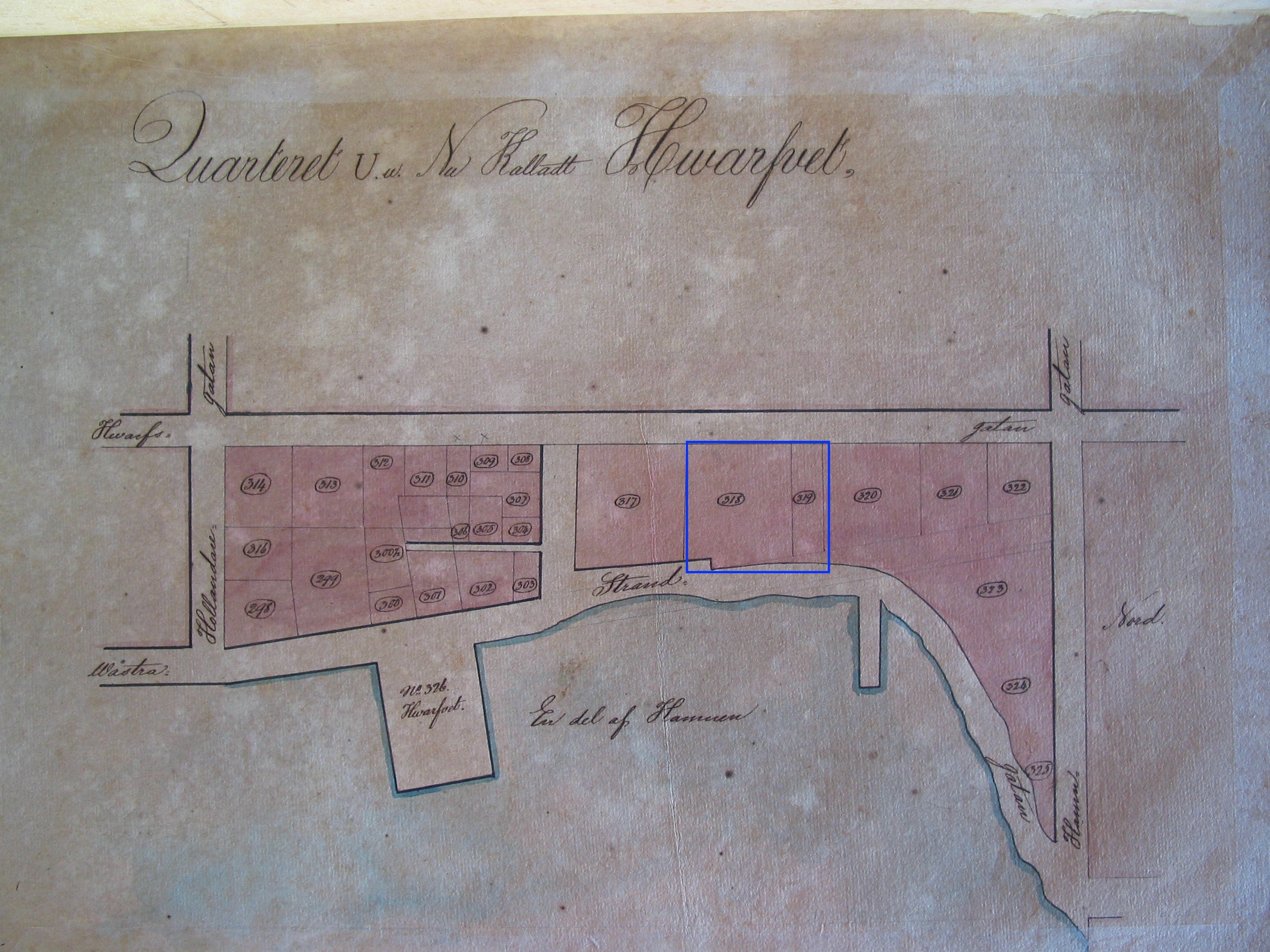 PORTELLY HWARFVET 318 + 319 OLDER VERSION OF sjodruvan