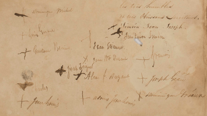 La lettre de remerciement des émancipés de la&nbsp;campagne